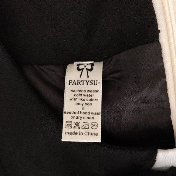 PARTYSU Sleevless Dress Sz S - Picture 5 of 6
